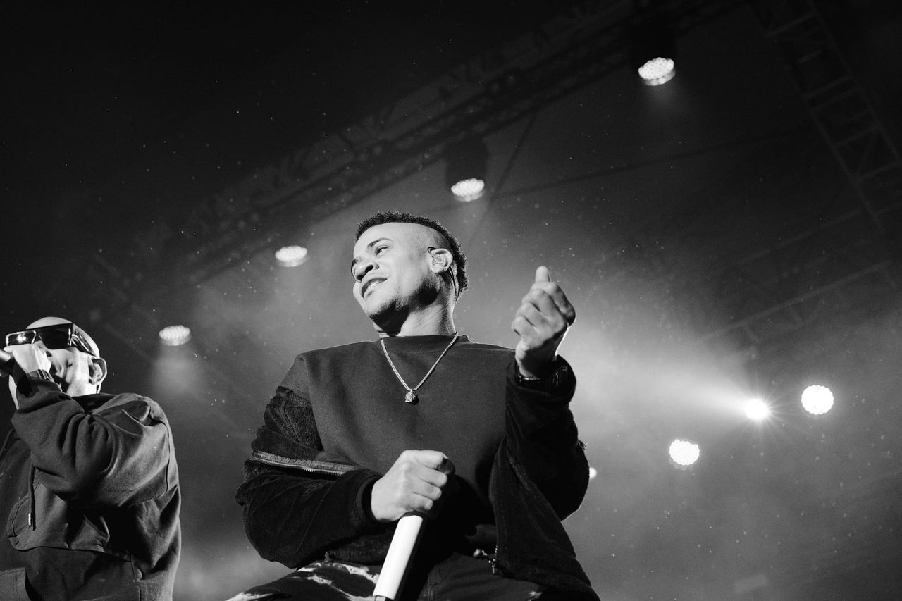 Gente de Zona performing at Francofolies de Bulgarie 2023 — photograph 18 of 107.