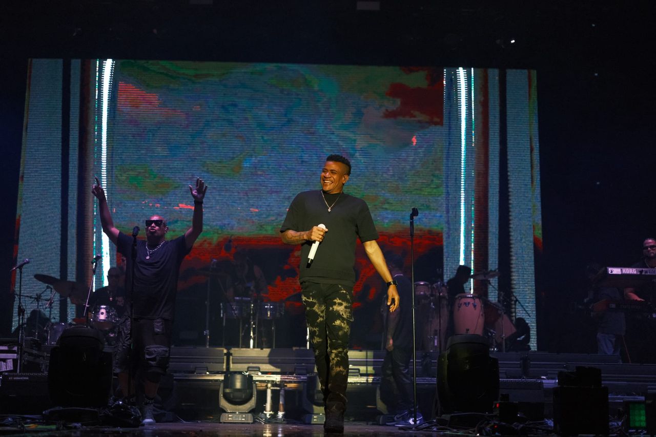 Gente de Zona performing at Francofolies de Bulgarie 2023 — photograph 33 of 107.