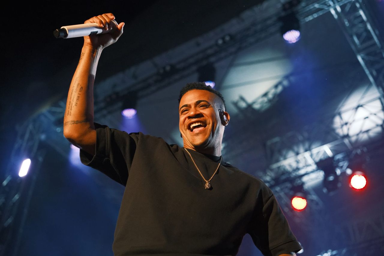 Gente de Zona performing at Francofolies de Bulgarie 2023 — photograph 36 of 107.