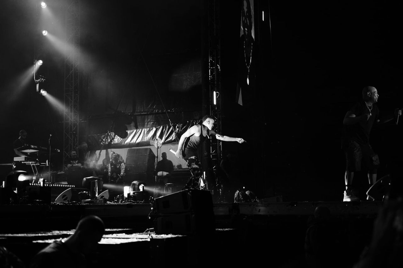 Gente de Zona performing at Francofolies de Bulgarie 2023 — photograph 48 of 107.