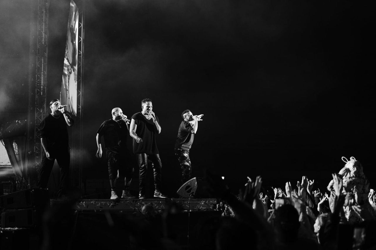 Gente de Zona performing at Francofolies de Bulgarie 2023 — photograph 56 of 107.