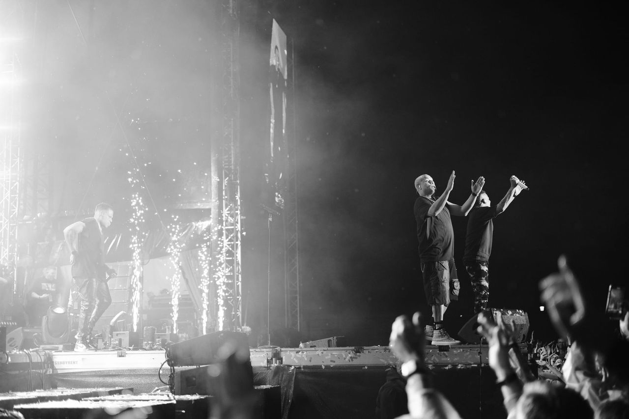 Gente de Zona performing at Francofolies de Bulgarie 2023 — photograph 57 of 107.