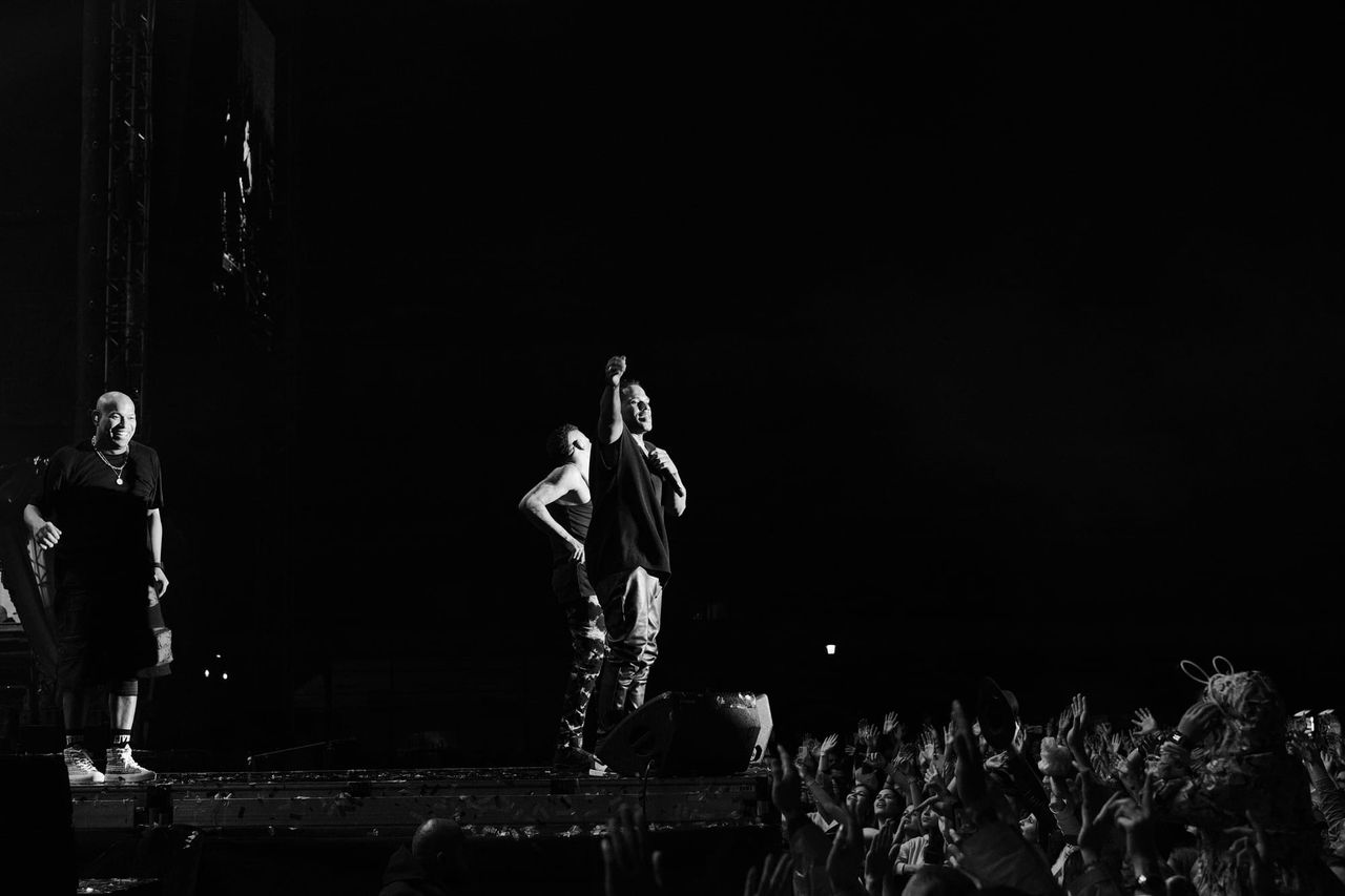 Gente de Zona performing at Francofolies de Bulgarie 2023 — photograph 60 of 107.
