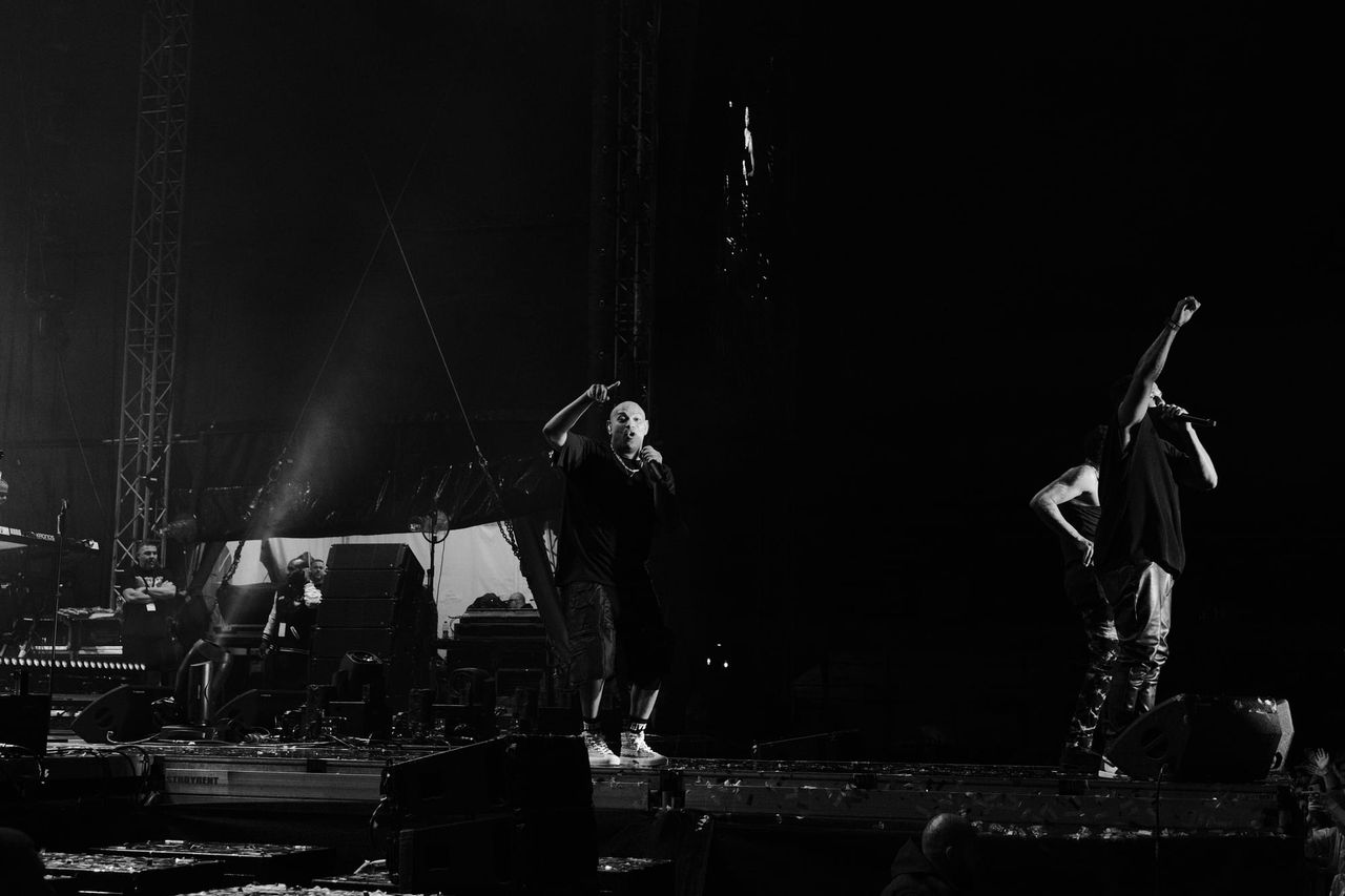 Gente de Zona performing at Francofolies de Bulgarie 2023 — photograph 61 of 107.