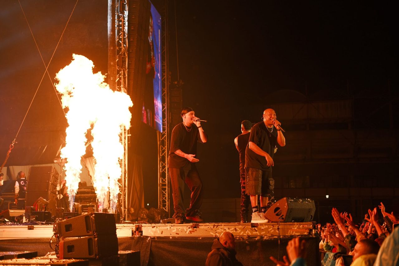 Gente de Zona performing at Francofolies de Bulgarie 2023 — photograph 63 of 107.
