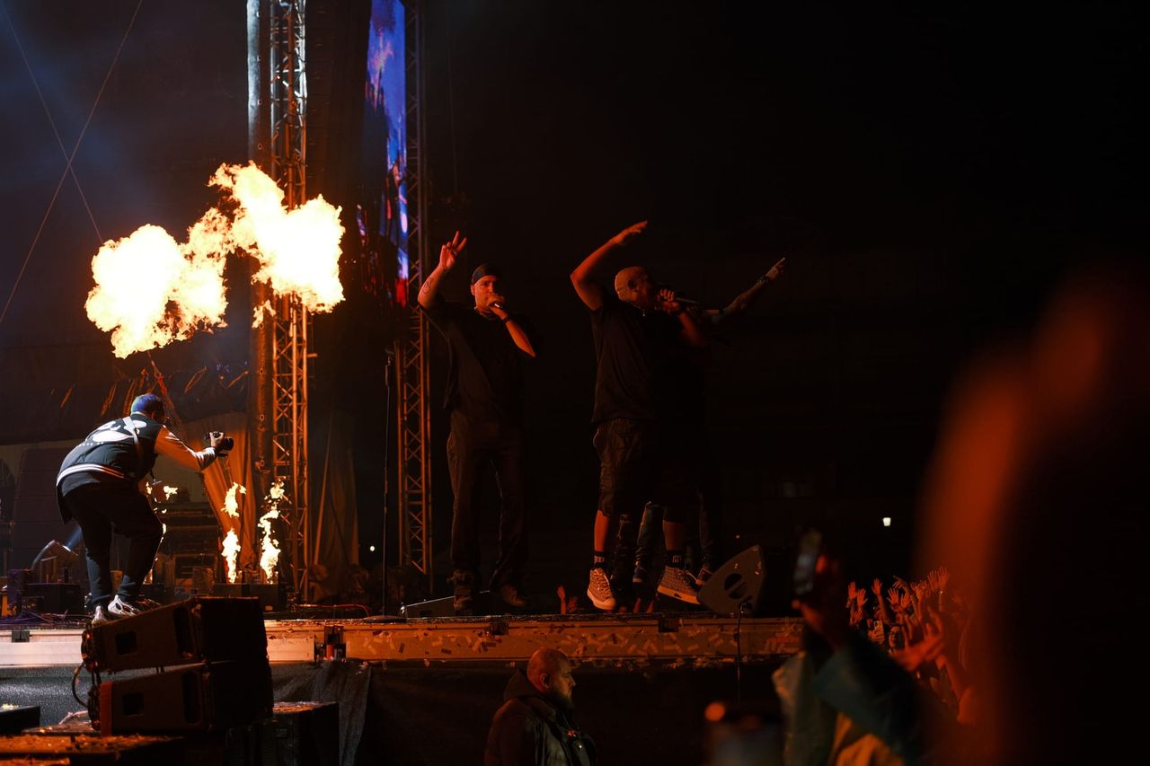 Gente de Zona performing at Francofolies de Bulgarie 2023 — photograph 65 of 107.