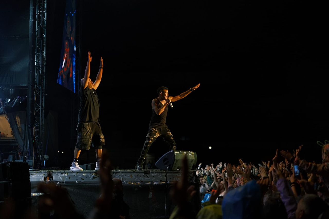 Gente de Zona performing at Francofolies de Bulgarie 2023 — photograph 70 of 107.