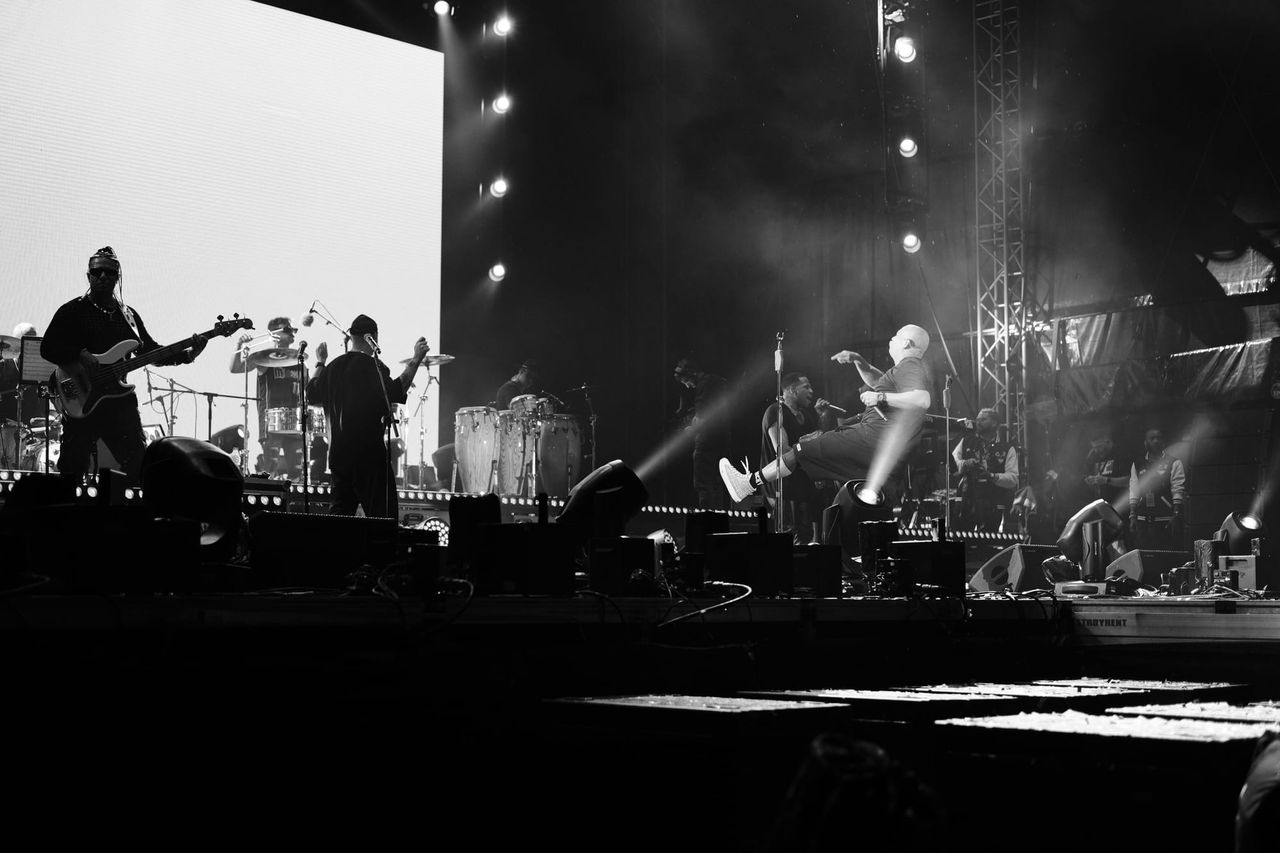Gente de Zona performing at Francofolies de Bulgarie 2023 — photograph 77 of 107.