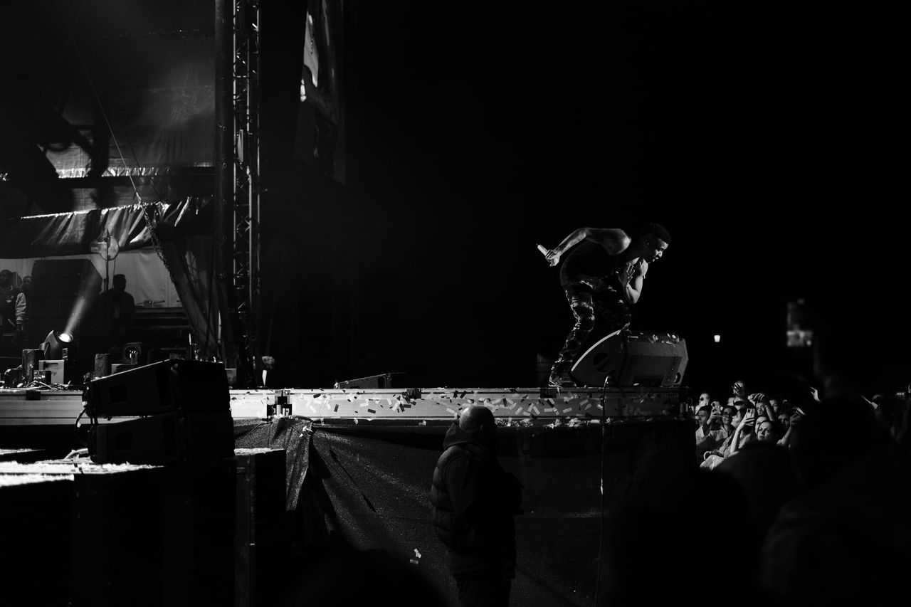 Gente de Zona performing at Francofolies de Bulgarie 2023 — photograph 78 of 107.