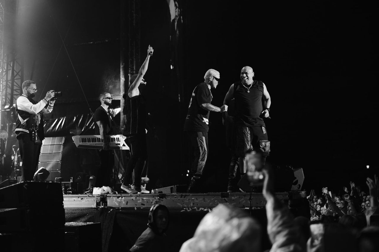 Gente de Zona performing at Francofolies de Bulgarie 2023 — photograph 81 of 107.