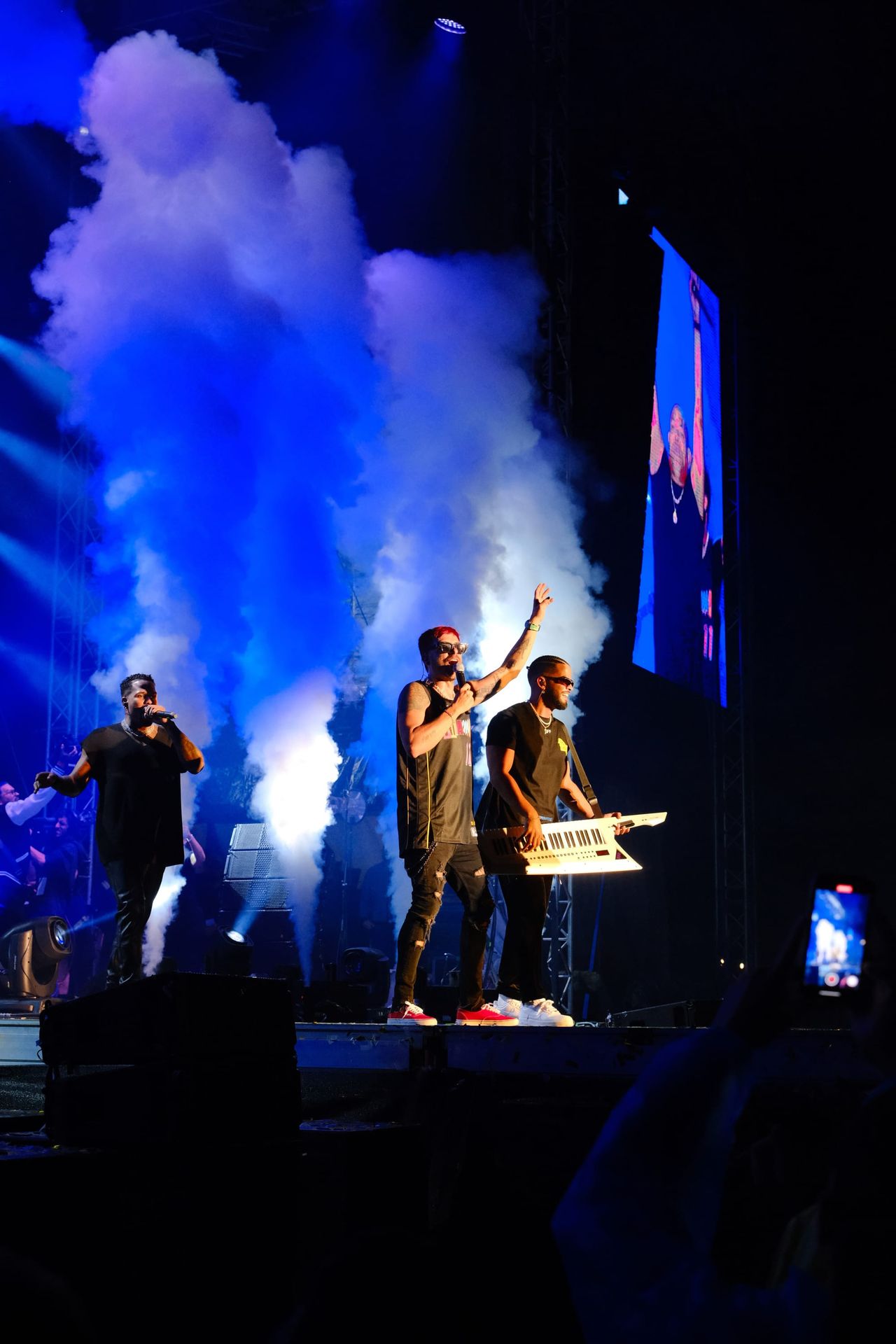 Gente de Zona performing at Francofolies de Bulgarie 2023 — photograph 89 of 107.