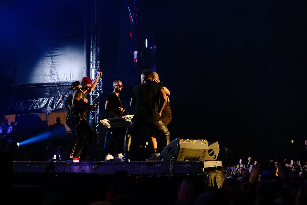 Gente de Zona performing at Francofolies de Bulgarie 2023 — photograph 91 of 107.