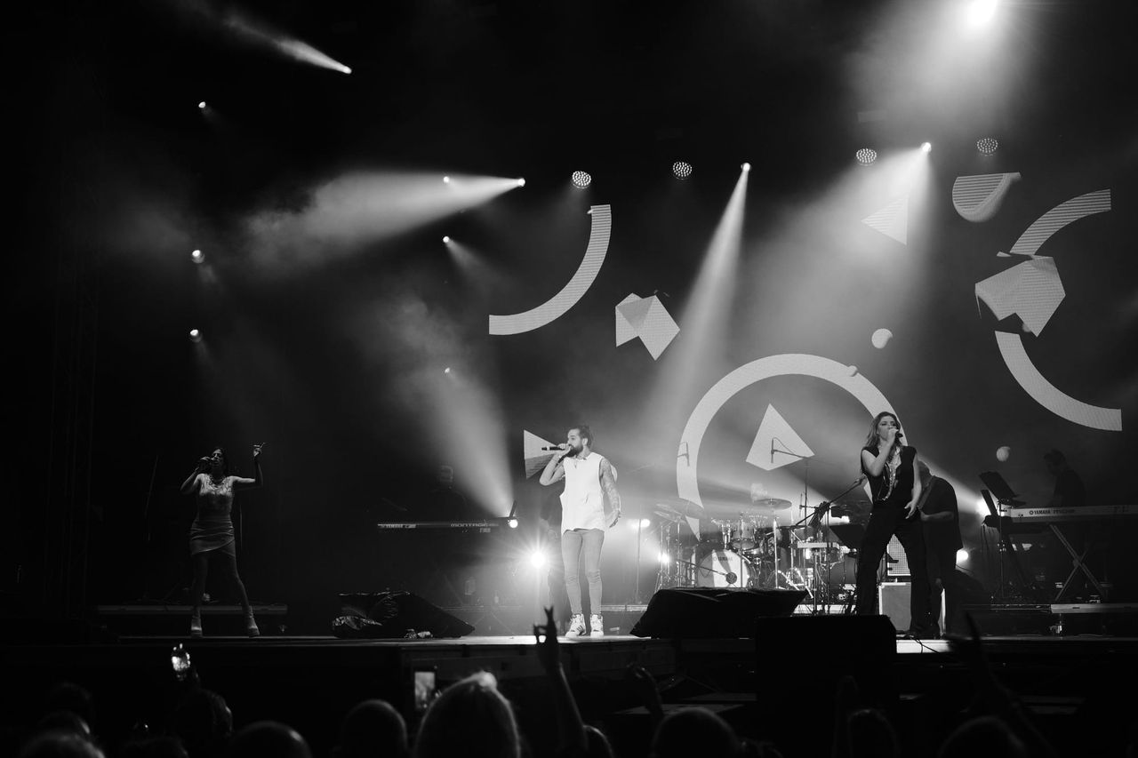 Helena Paparizou performing at Francofolies de Bulgarie 2023 — photograph 1 of 24.