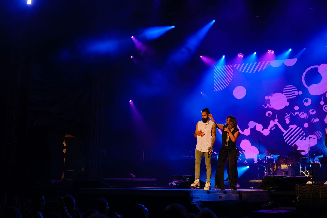 Helena Paparizou performing at Francofolies de Bulgarie 2023 — photograph 3 of 24.