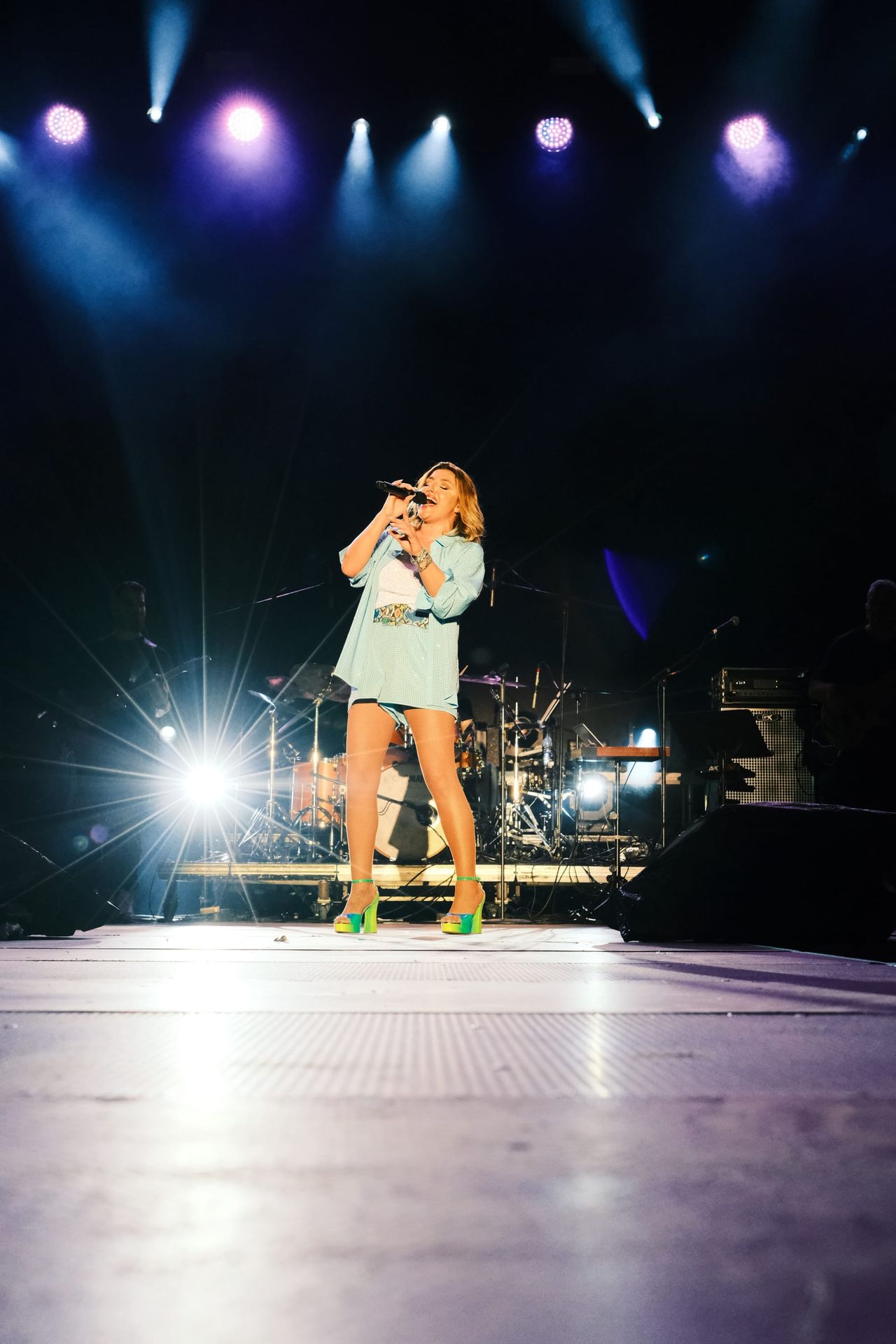 Helena Paparizou performing at Francofolies de Bulgarie 2023 — photograph 13 of 24.