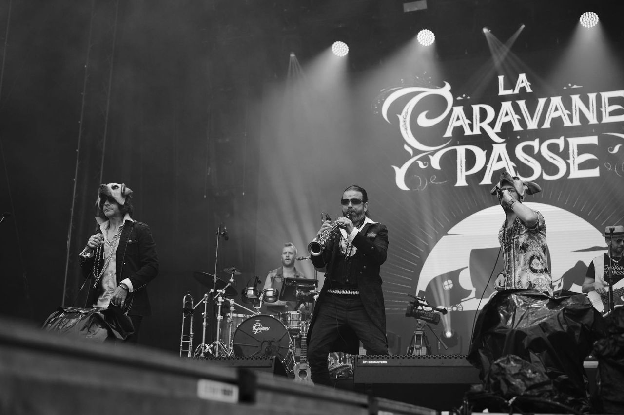 La Caravane Passe performing at Francofolies de Bulgarie 2023 — photograph 1 of 40.