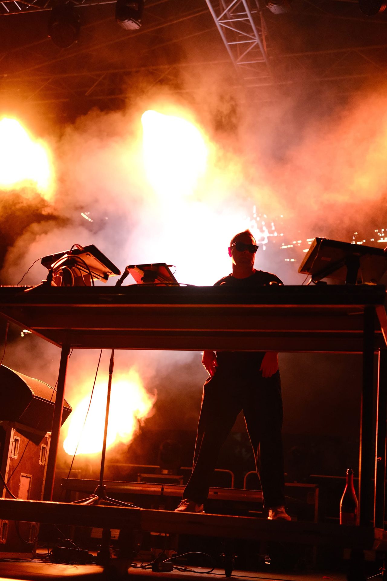 UNKLE x Steven Weston performing at Sofia Live Fest 2023 — photograph 12 of 77.