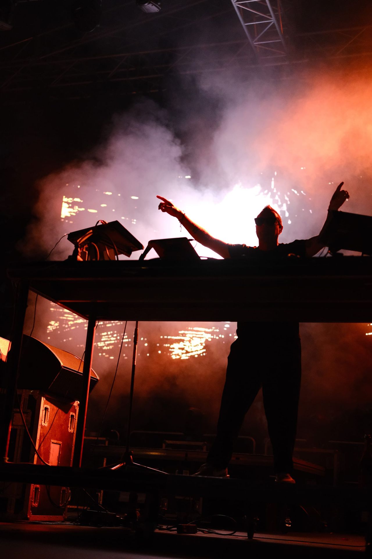 UNKLE x Steven Weston performing at Sofia Live Fest 2023 — photograph 14 of 77.