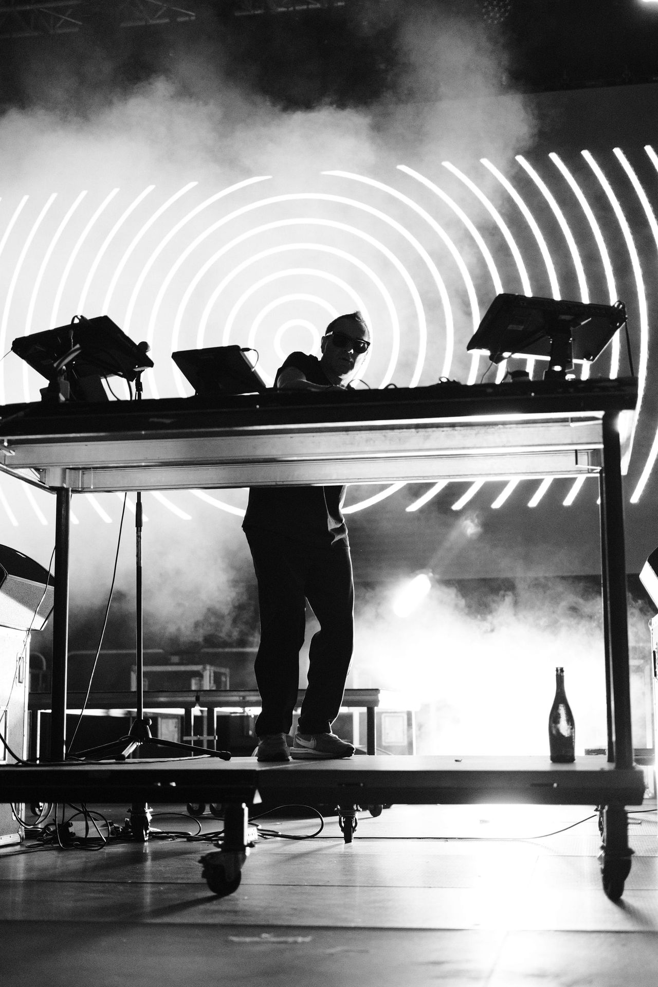 UNKLE x Steven Weston performing at Sofia Live Fest 2023 — photograph 70 of 77.