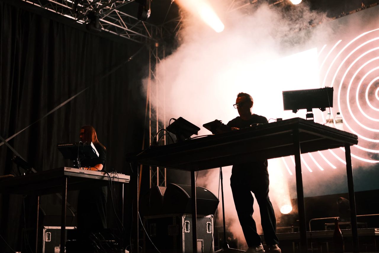 UNKLE x Steven Weston performing at Sofia Live Fest 2023 — photograph 72 of 77.