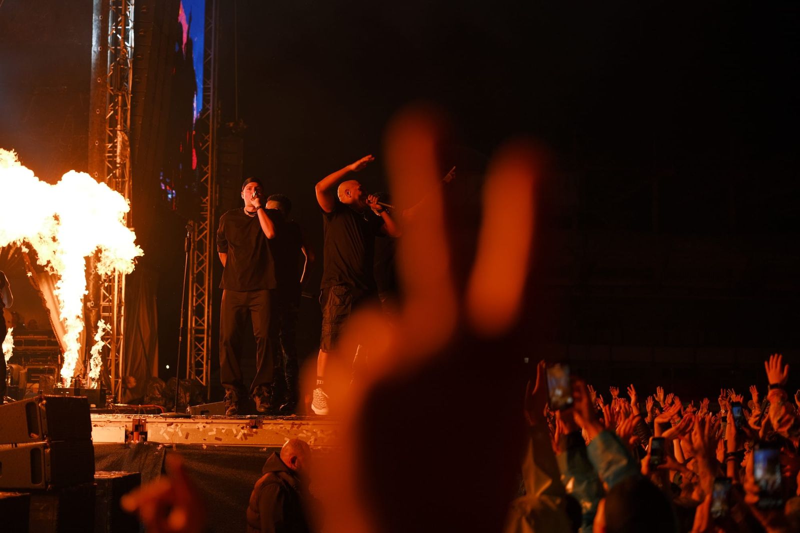 Gente de Zona performing at Francofolies de Bulgarie 2023 — photograph 66 of 107.