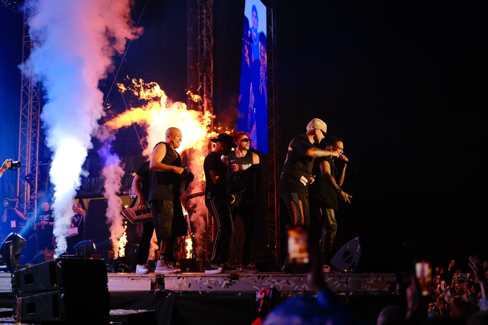 Gente de Zona performing at Francofolies de Bulgarie 2023 — photograph 84 of 107.