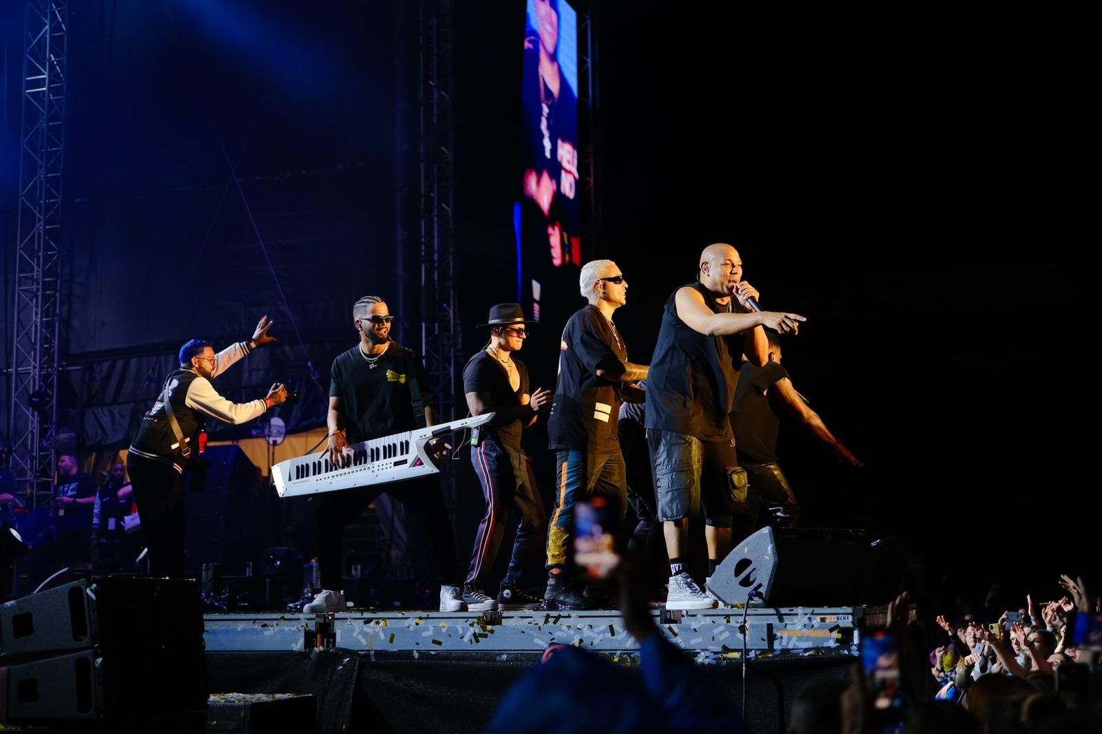 Gente de Zona performing at Francofolies de Bulgarie 2023 — photograph 86 of 107.
