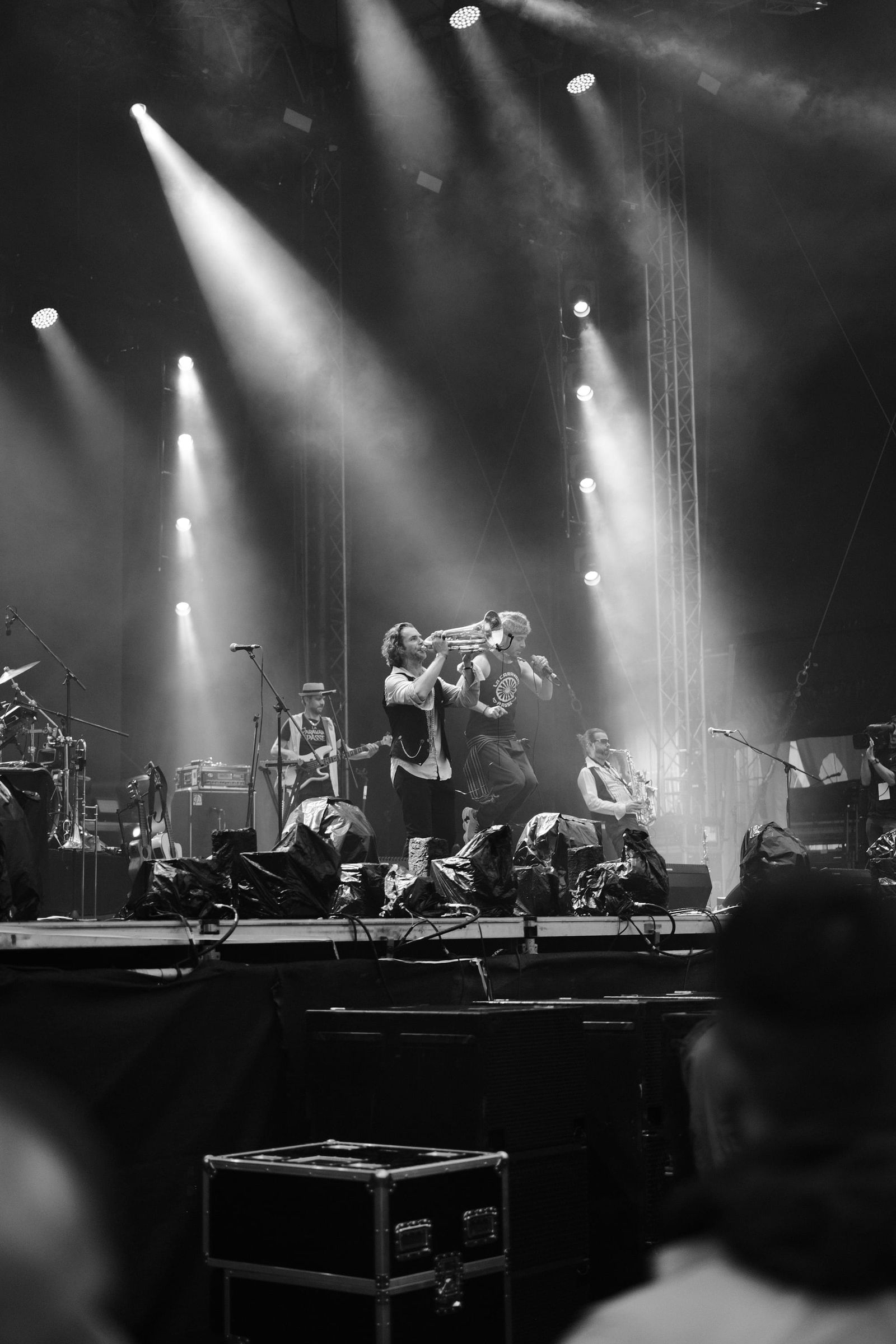 La Caravane Passe performing at Francofolies de Bulgarie 2023 — photograph 25 of 40.
