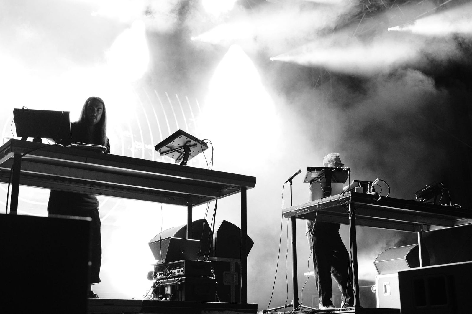 UNKLE x Steven Weston performing at Sofia Live Fest 2023 — photograph 19 of 77.