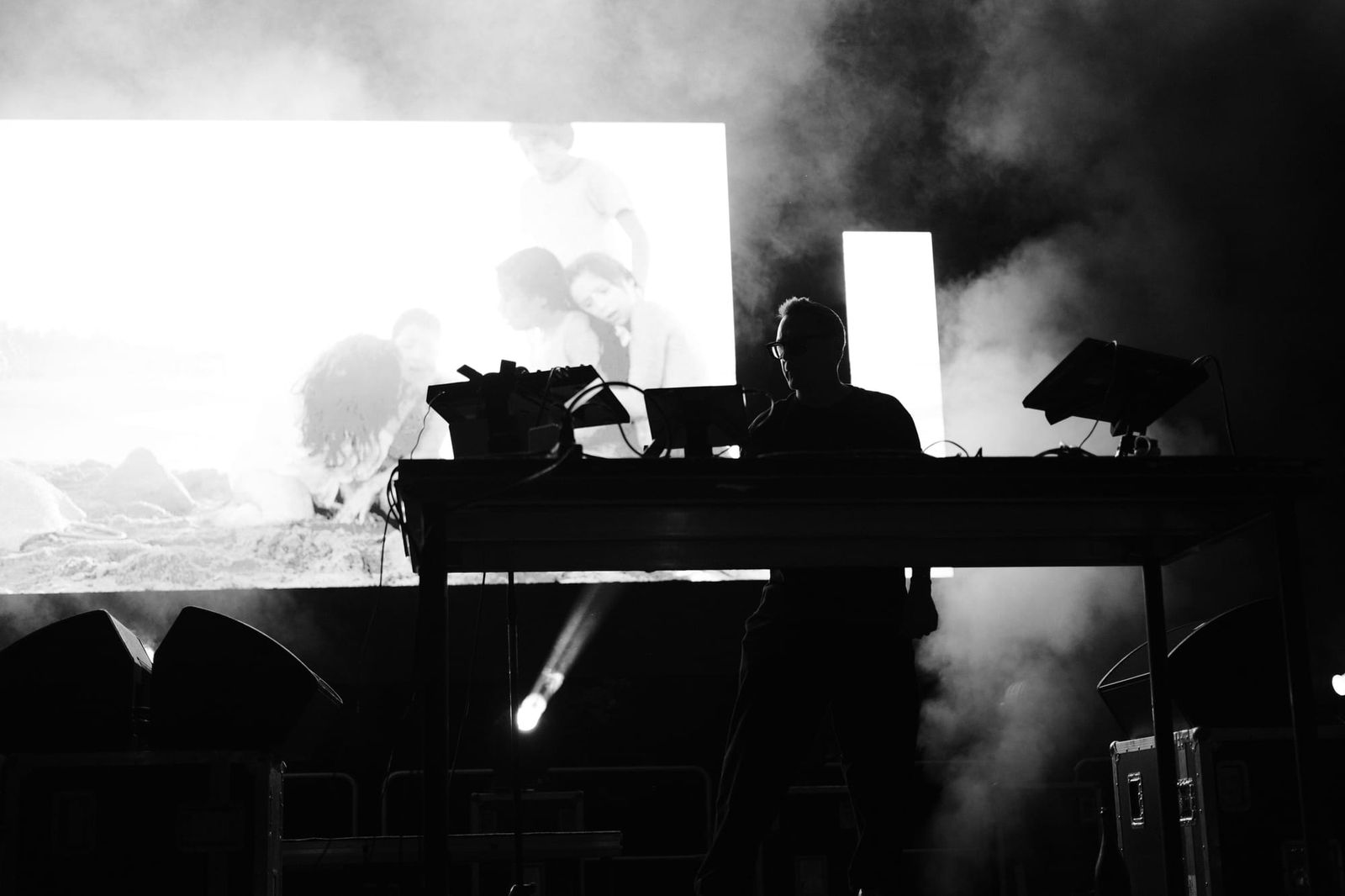 UNKLE x Steven Weston performing at Sofia Live Fest 2023 — photograph 33 of 77.