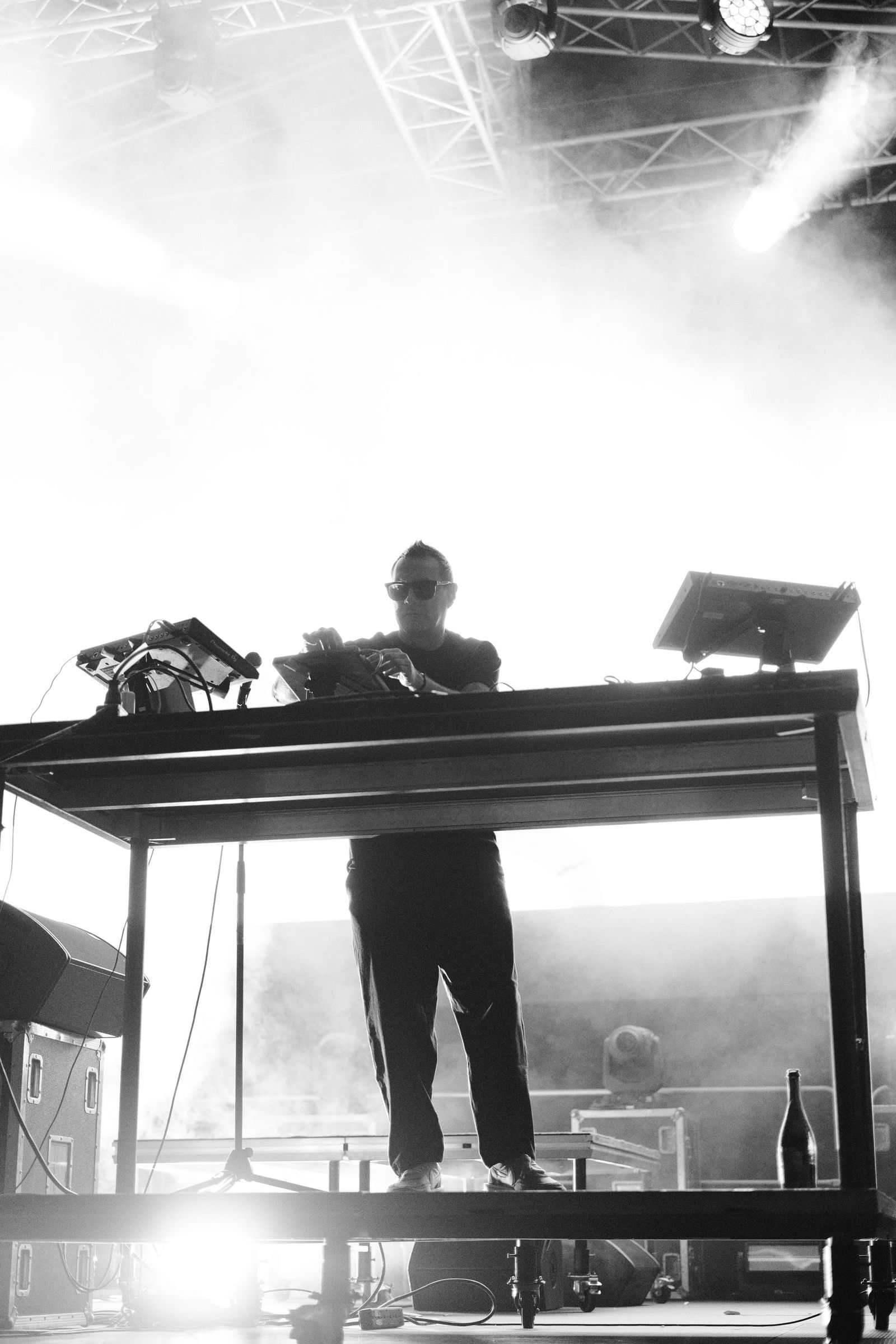 UNKLE x Steven Weston performing at Sofia Live Fest 2023 — photograph 34 of 77.