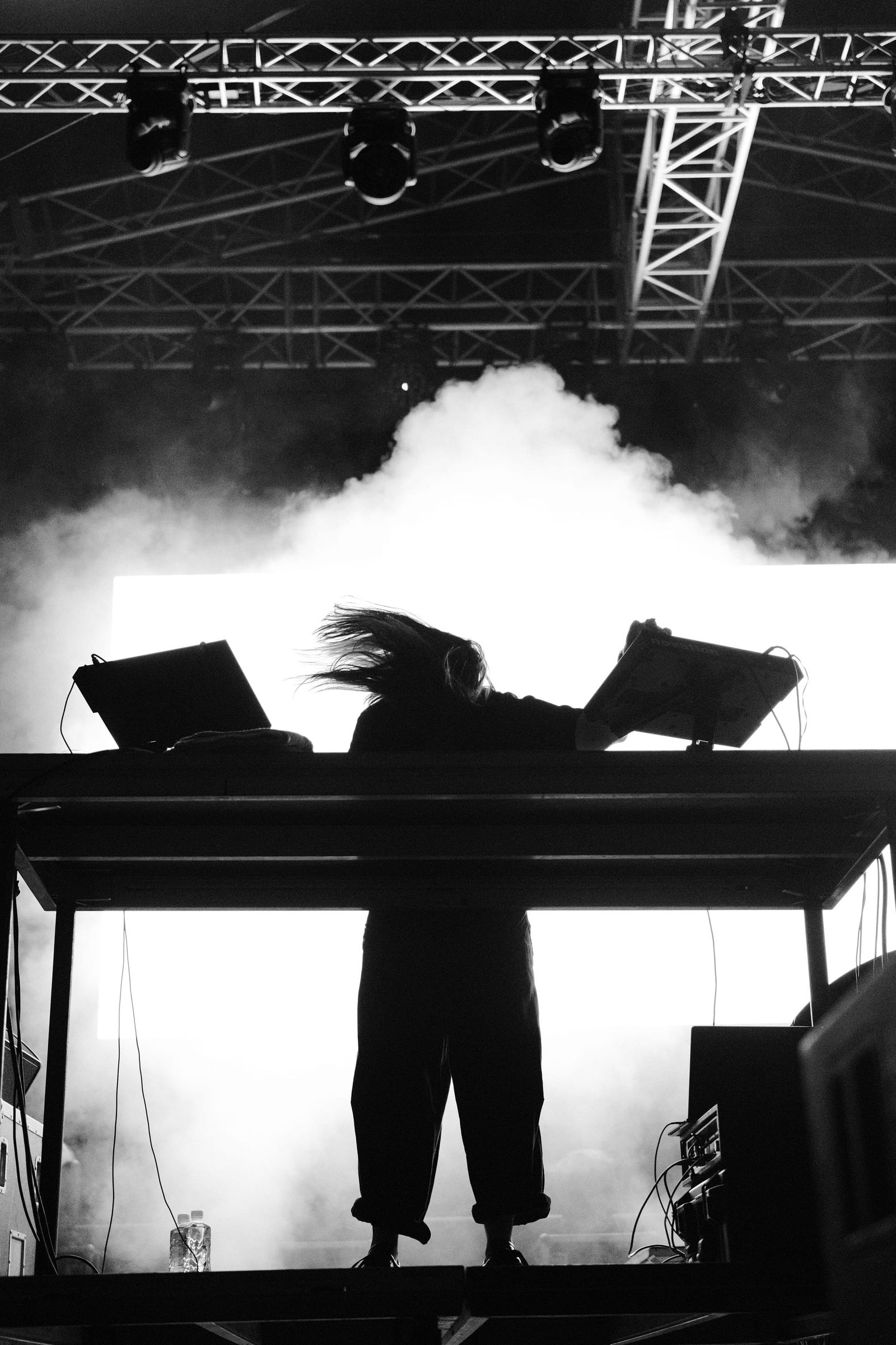 UNKLE x Steven Weston performing at Sofia Live Fest 2023 — photograph 62 of 77.