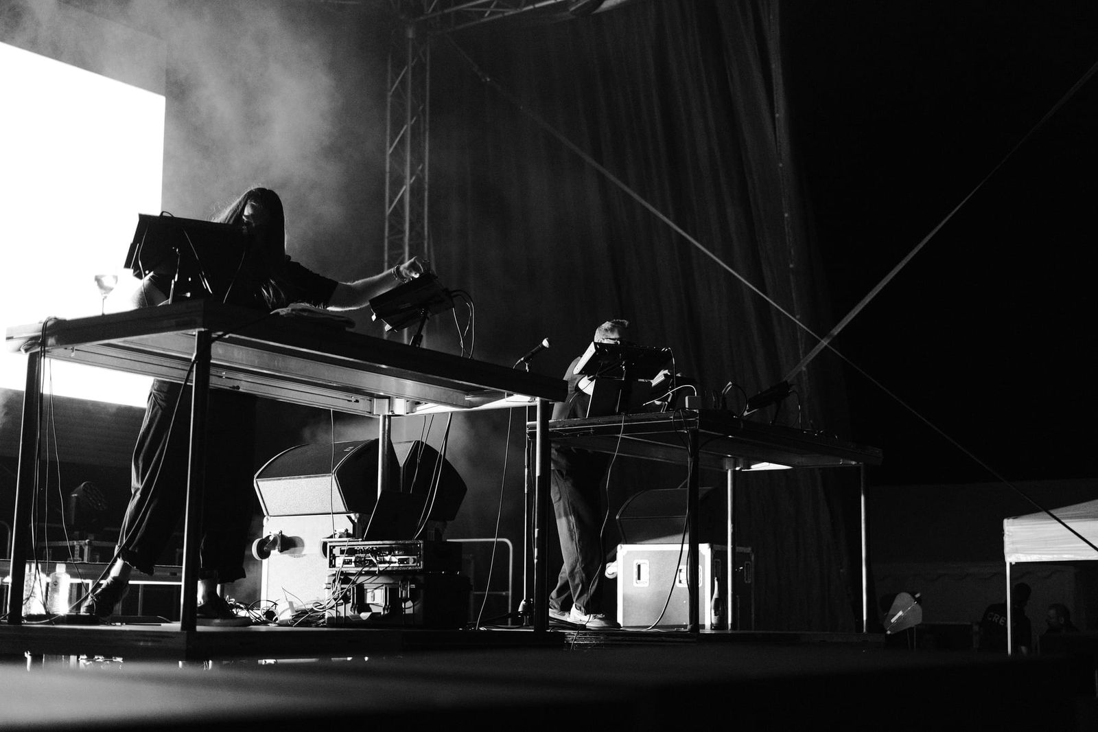 UNKLE x Steven Weston performing at Sofia Live Fest 2023 — photograph 67 of 77.