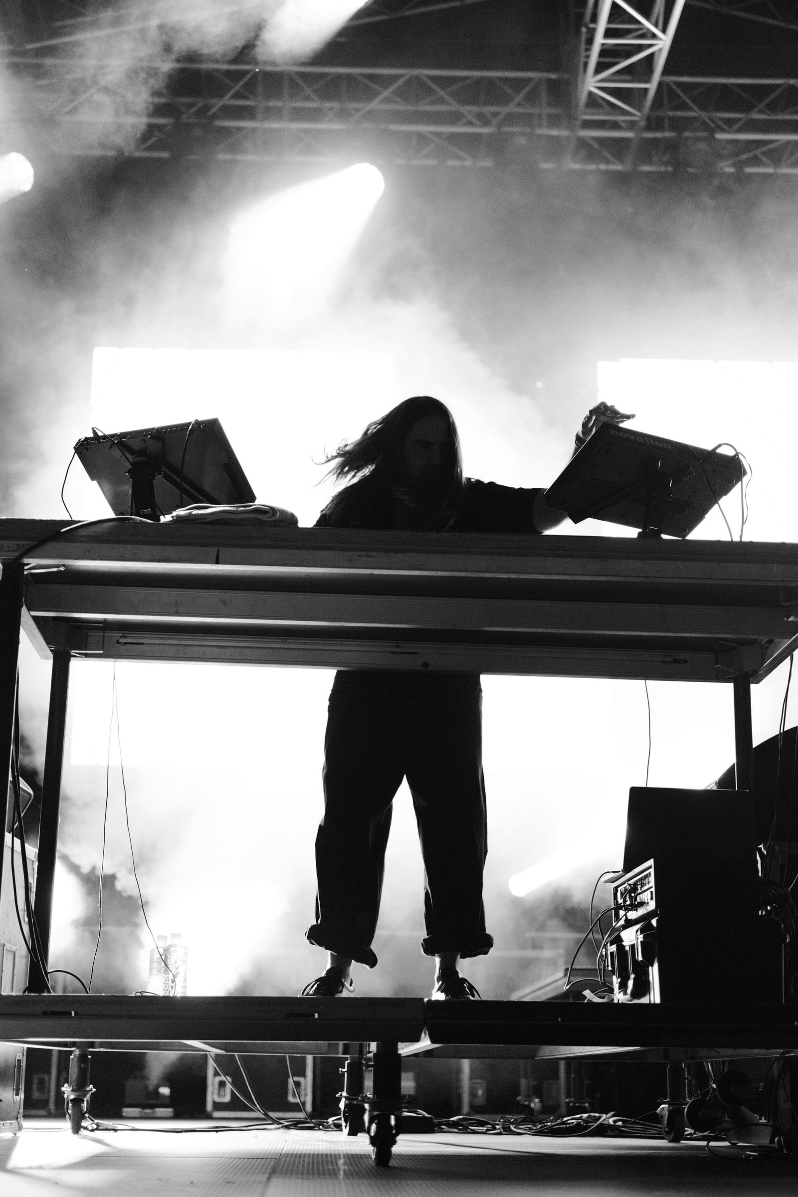 UNKLE x Steven Weston performing at Sofia Live Fest 2023 — photograph 68 of 77.