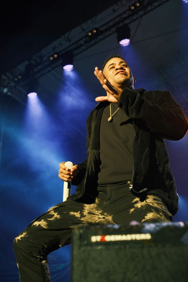 Gente de Zona performing at Francofolies de Bulgarie 2023 — photograph 28 of 107.