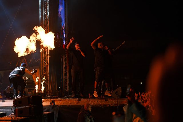 Gente de Zona performing at Francofolies de Bulgarie 2023 — photograph 65 of 107.