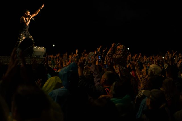 Gente de Zona performing at Francofolies de Bulgarie 2023 — photograph 69 of 107.