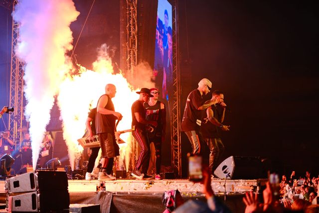 Gente de Zona performing at Francofolies de Bulgarie 2023 — photograph 85 of 107.