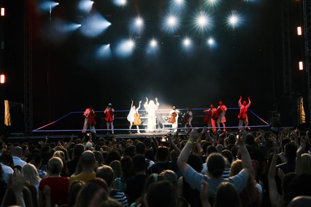 Imany performing at Francofolies de Bulgarie 2023 — photograph 37 of 40.