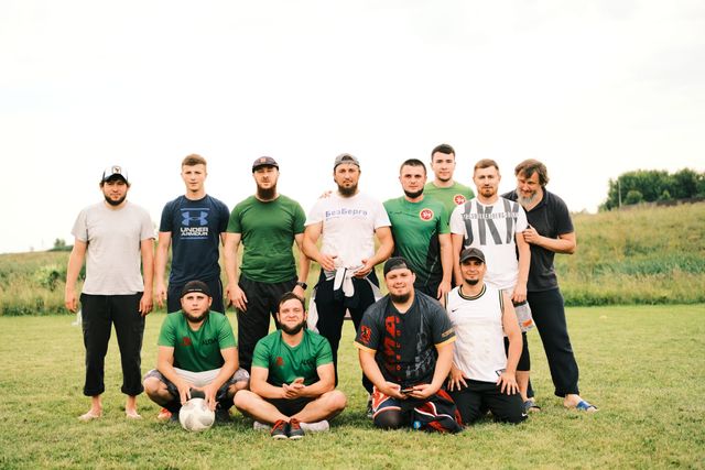 Rybushkino village soccer team
