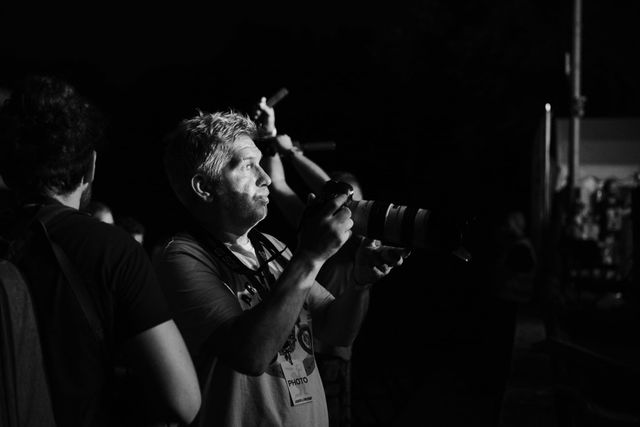 UNKLE x Steven Weston performing at Sofia Live Fest 2023 — photograph 8 of 77.