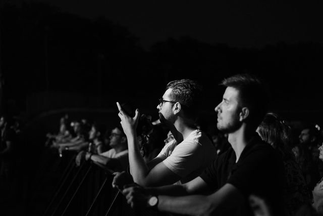 UNKLE x Steven Weston performing at Sofia Live Fest 2023 — photograph 9 of 77.