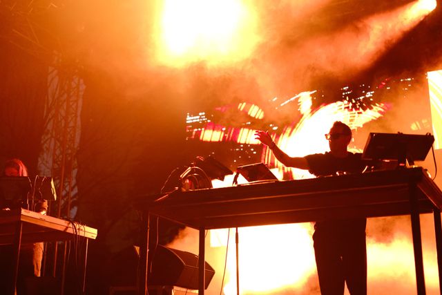 UNKLE x Steven Weston performing at Sofia Live Fest 2023 — photograph 15 of 77.