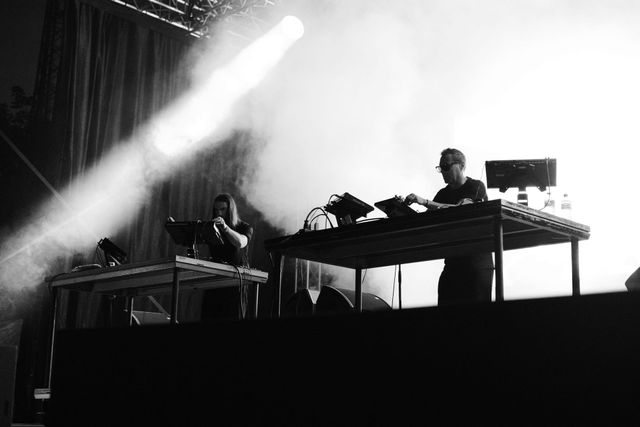 UNKLE x Steven Weston performing at Sofia Live Fest 2023 — photograph 17 of 77.