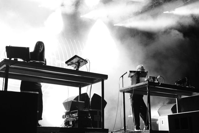 UNKLE x Steven Weston performing at Sofia Live Fest 2023 — photograph 19 of 77.
