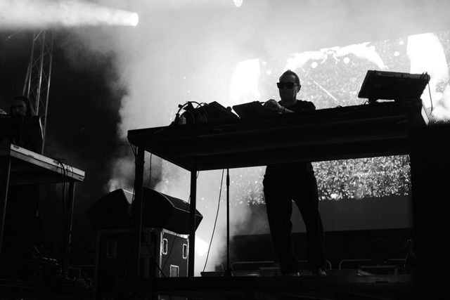 UNKLE x Steven Weston performing at Sofia Live Fest 2023 — photograph 42 of 77.