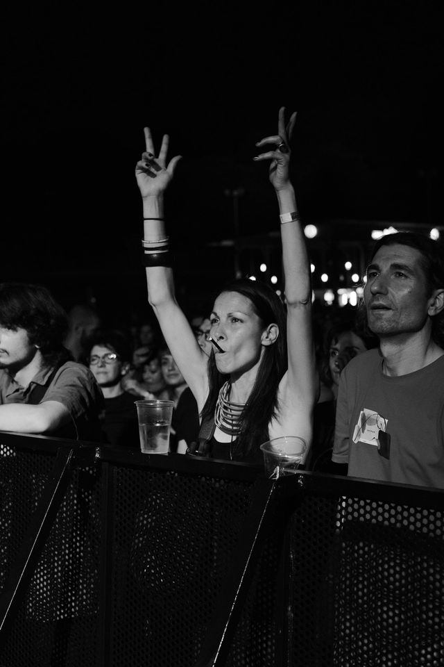 UNKLE x Steven Weston performing at Sofia Live Fest 2023 — photograph 47 of 77.