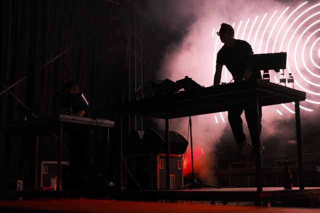 UNKLE x Steven Weston performing at Sofia Live Fest 2023 — photograph 50 of 77.