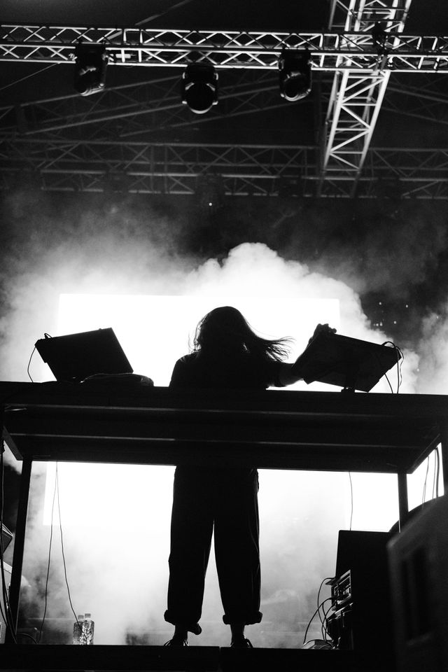 UNKLE x Steven Weston performing at Sofia Live Fest 2023 — photograph 61 of 77.