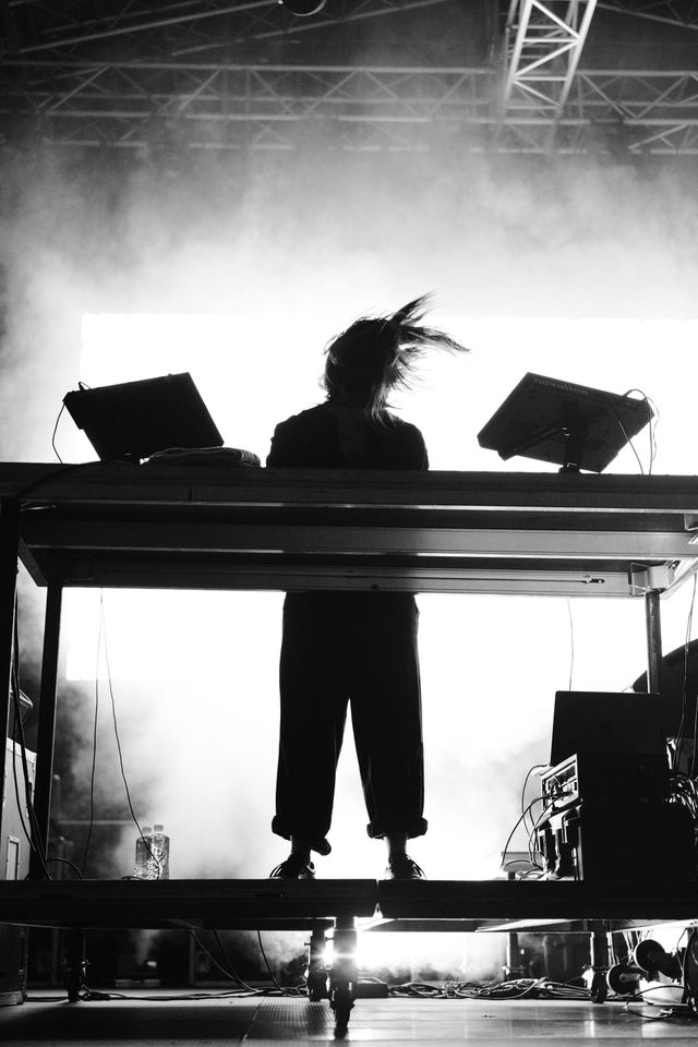 UNKLE x Steven Weston performing at Sofia Live Fest 2023 — photograph 65 of 77.
